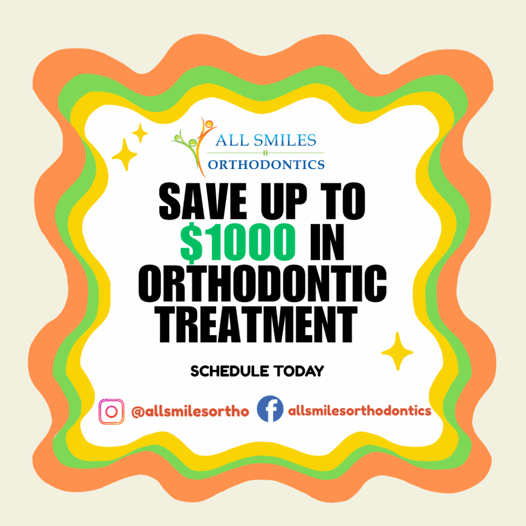 A promo graphic advertising $1000 off treatment