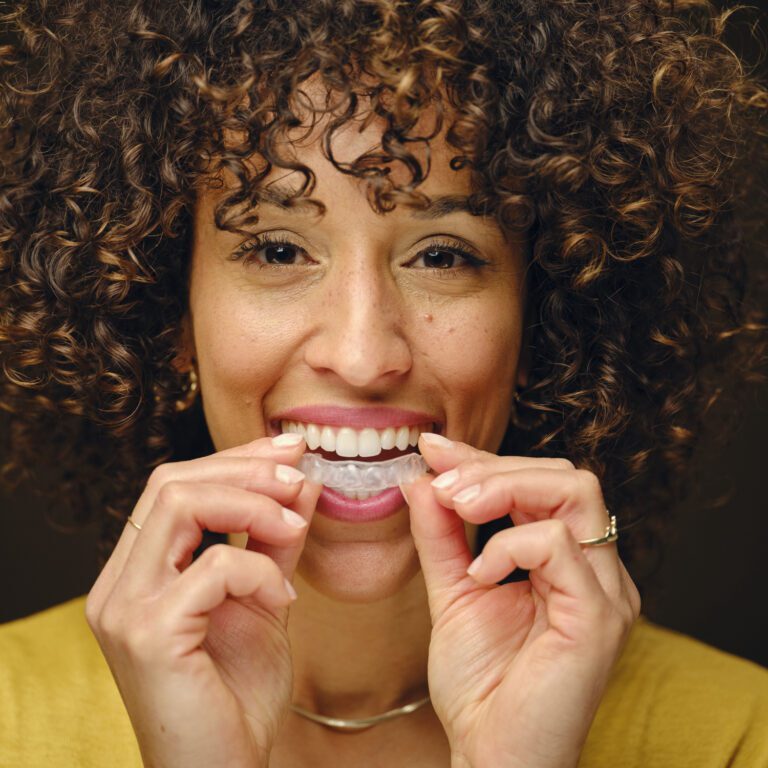 Clear aligners by lorton va orthodontist Dr. Reddy